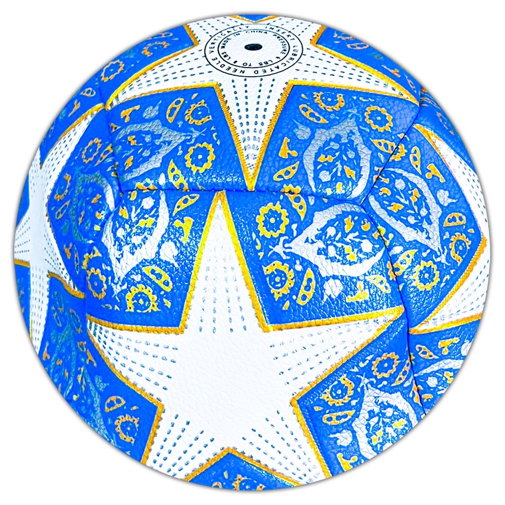 Minge fotbal PU, nr. 5, color, 400g - imagine 7
