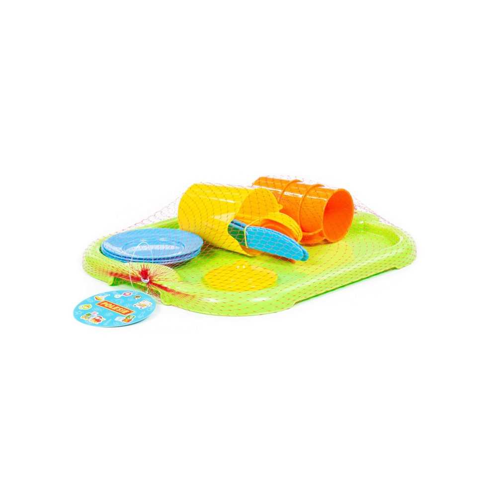 Cescute ceai + tavita si accesorii, Polesie - imagine 6