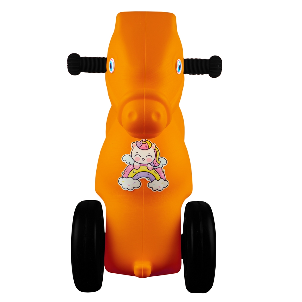 Calut cu roti, portocaliu - ROBENTOYS - imagine 7