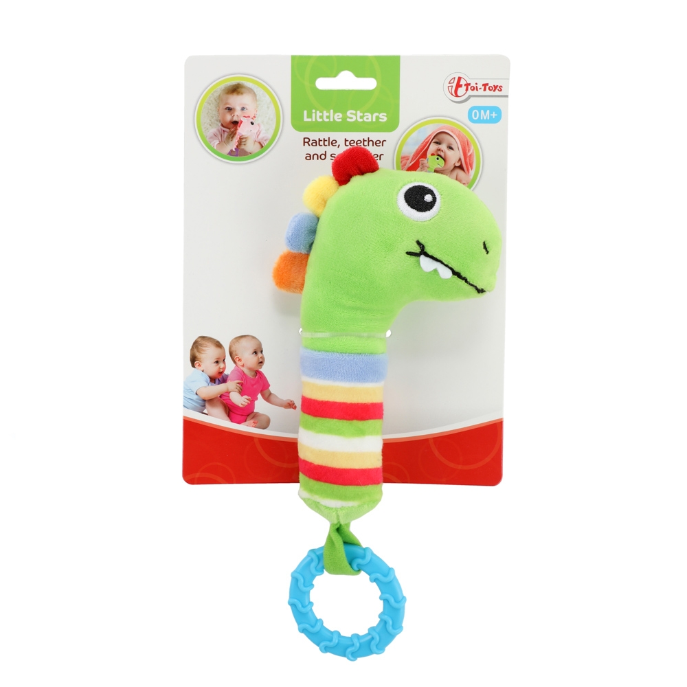 Little Stars, Jucarie dentitie, Dino - Toi-Toys - imagine 3