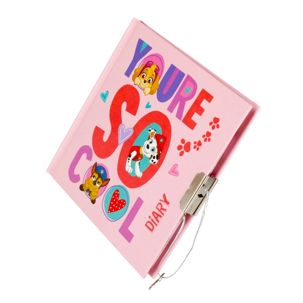 Jurnal cu lacat Paw Patrol, 13.5x13.5 cm - STARPAK - imagine 3