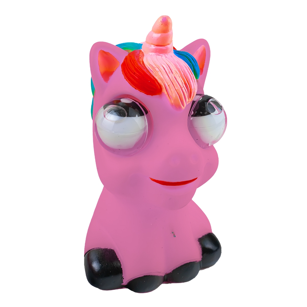 Jucarie cauciuc ochi mari, Unicorn - imagine 4