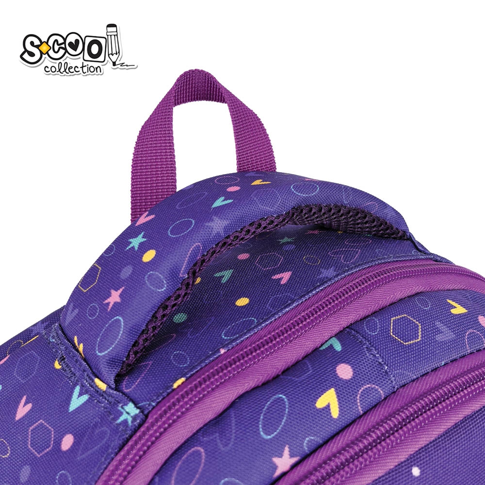 Ghiozdan ergonomic, 40x29x14 cm, MAGICAL UNICORN - S-COOL - imagine 5