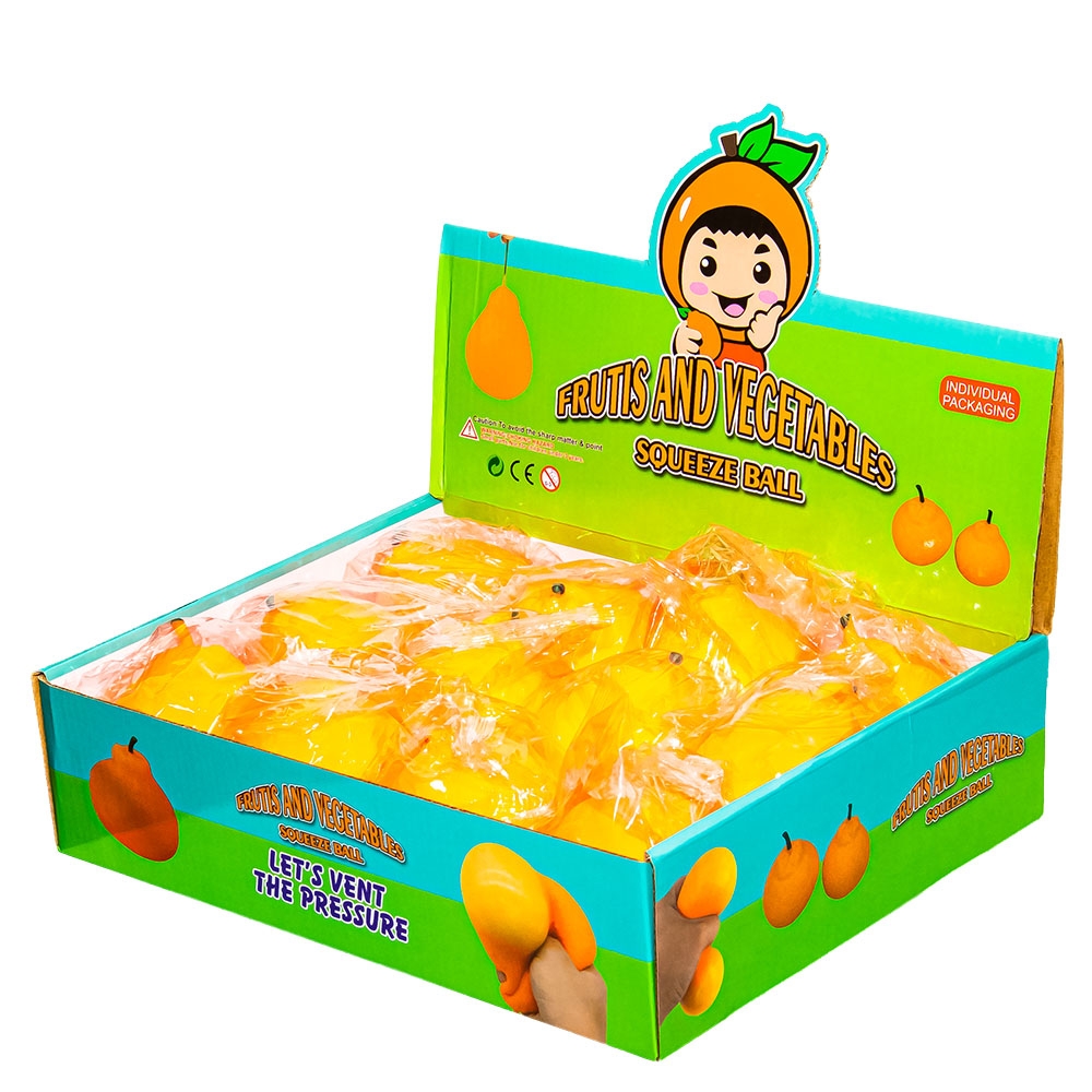 Jucarie antistres Squishy, Orange - imagine 4