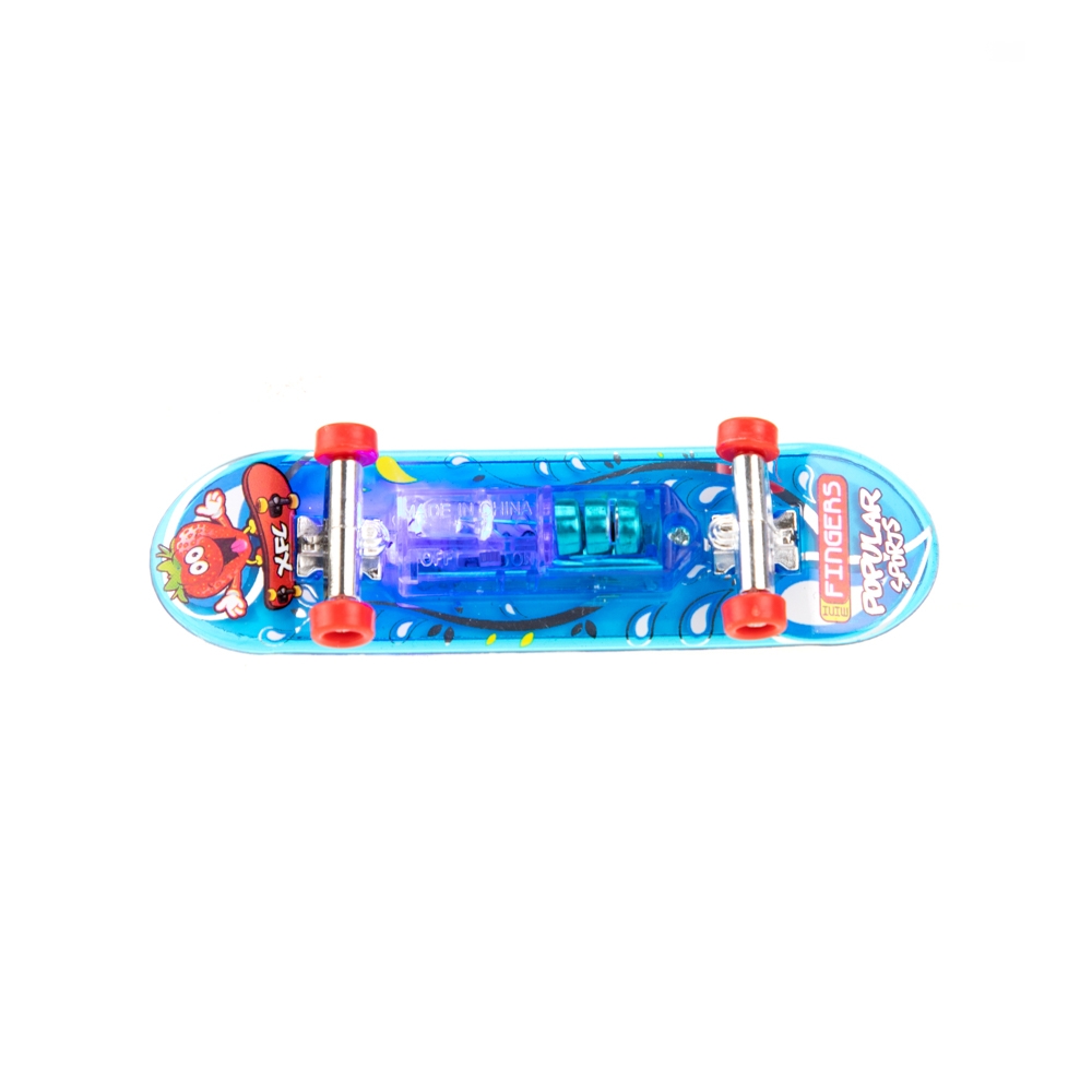 Mini skateboard de deget, cu lumina - Toi-Toys - imagine 5