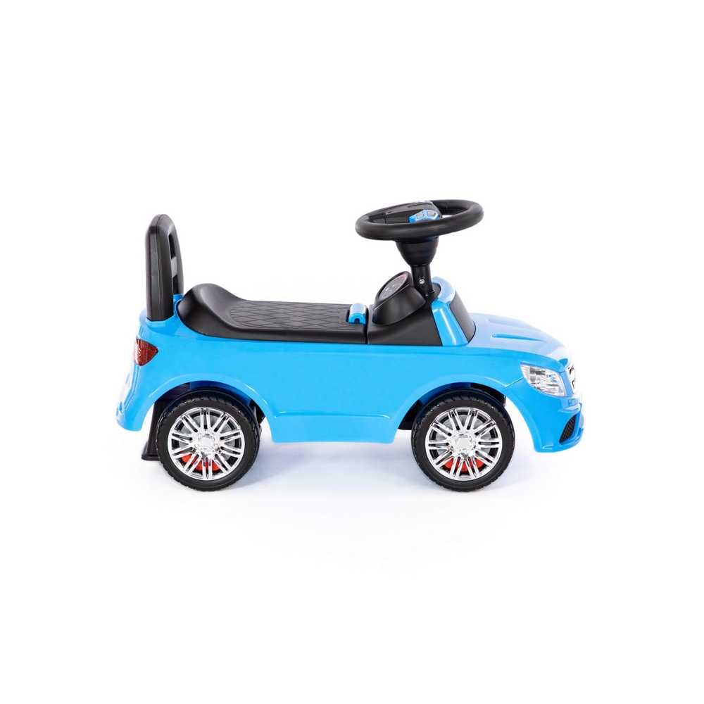 Masinuta - Supercar, albastra, fara pedale, 66x28.5x30 cm, Polesie - imagine 6