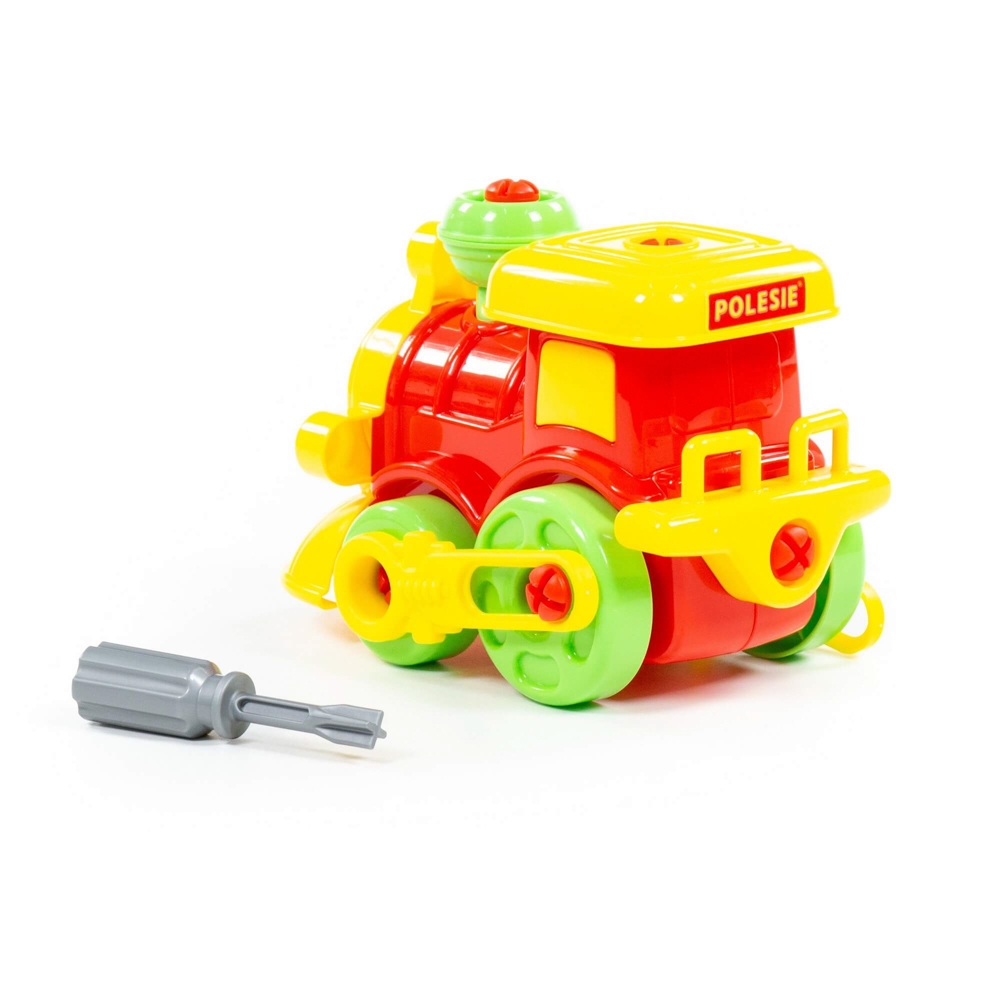 Locomotiva demontabila, 25,5x11,7x22 cm, Polesie - imagine 3