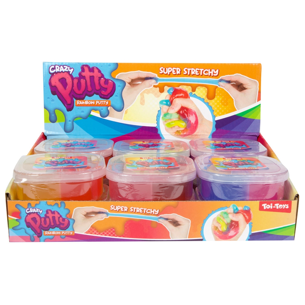 Putty curcubeu, 12 buc/set - Toi-Toys - imagine 3