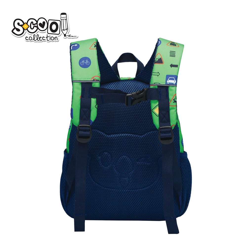 Ghiozdan gradinita, 33x27x15 cm, LET DRIVE - S-COOL - imagine 3