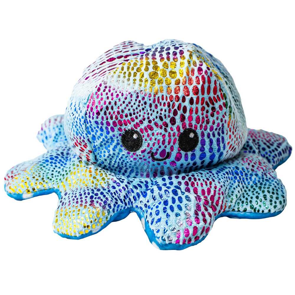 Jucarie reversibila din plus, Caracatita, 20 cm - imagine 11
