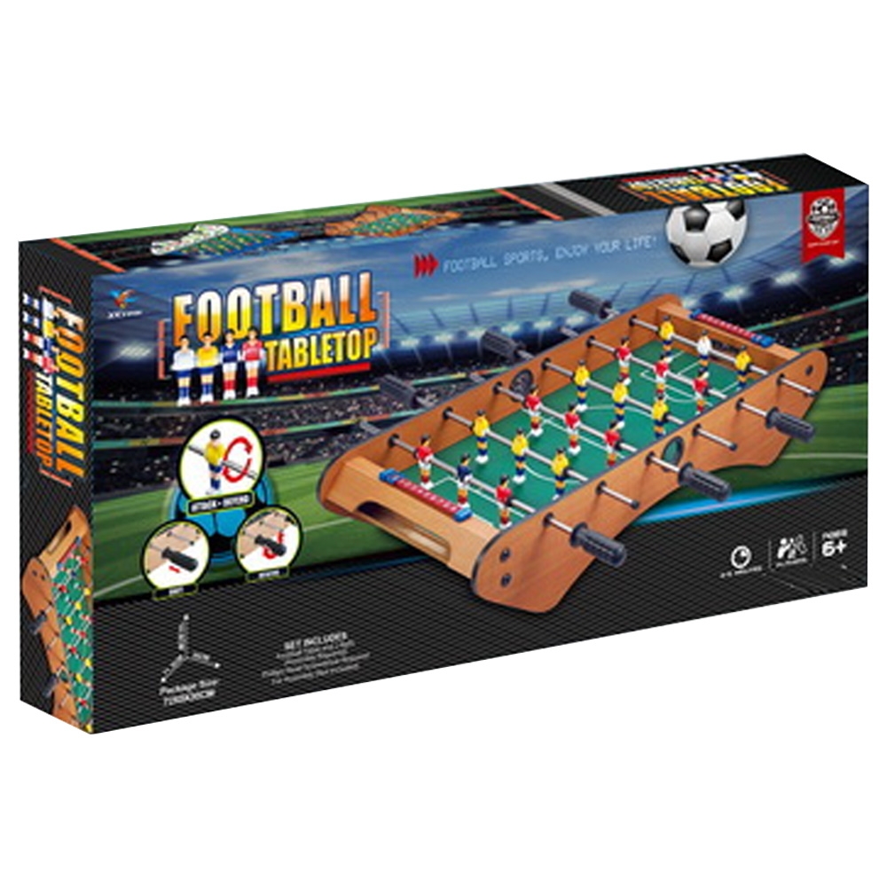 Masa de fotbal, din lemn, 71.3x36x14.6 cm - imagine 4