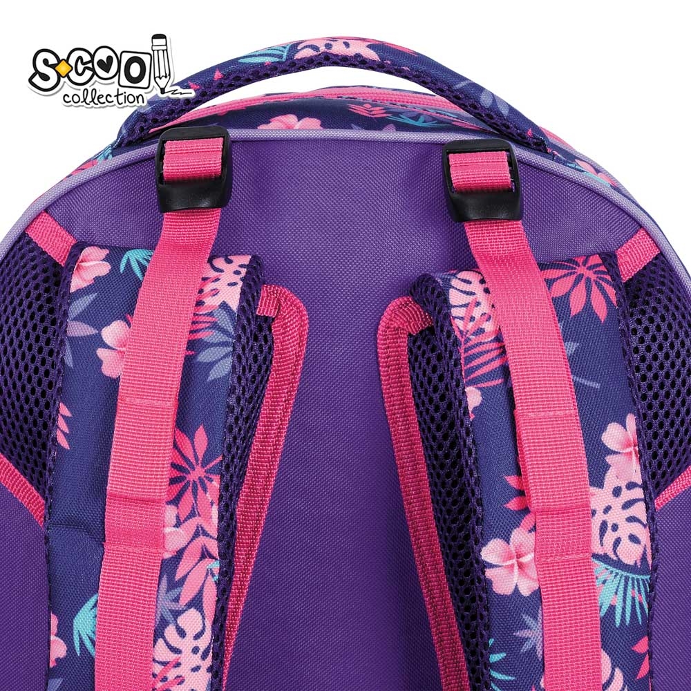Ghiozdan anatomic, 39x33x18 cm, FLAMINGO - S-COOL - imagine 8