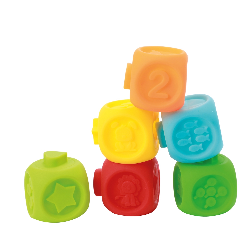 Little Stars, Cuburi senzoriale pentru bebelusi - Toi-Toys - imagine 6