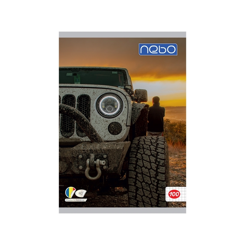 Caiet A4 100 file AR - NEBO - imagine 3