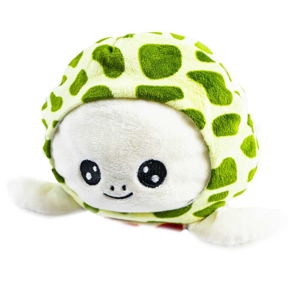 Jucarie reversibila din plus, Broasca testoasa, 20 cm - imagine 3