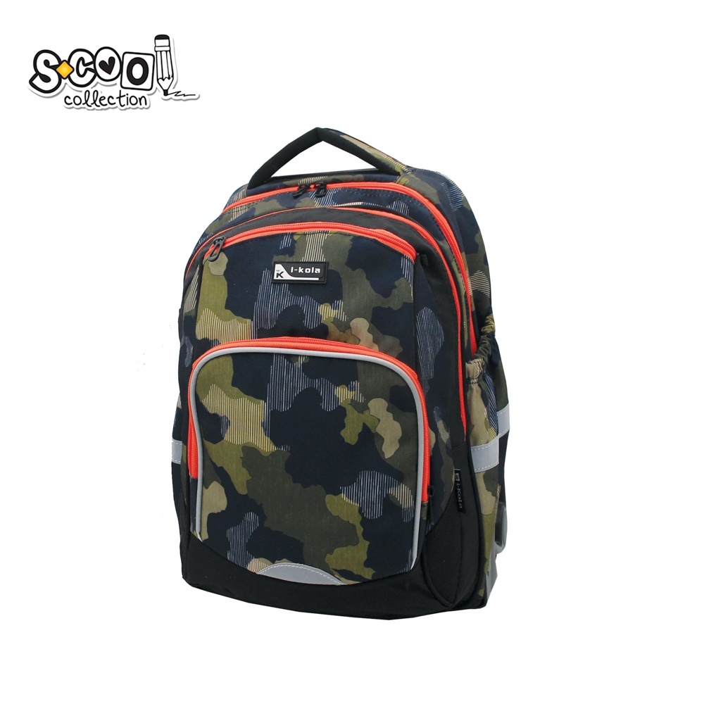 Ghiozdan trolley premium, compartiment laptop, 34x20x49 cm - S-COOL - imagine 7