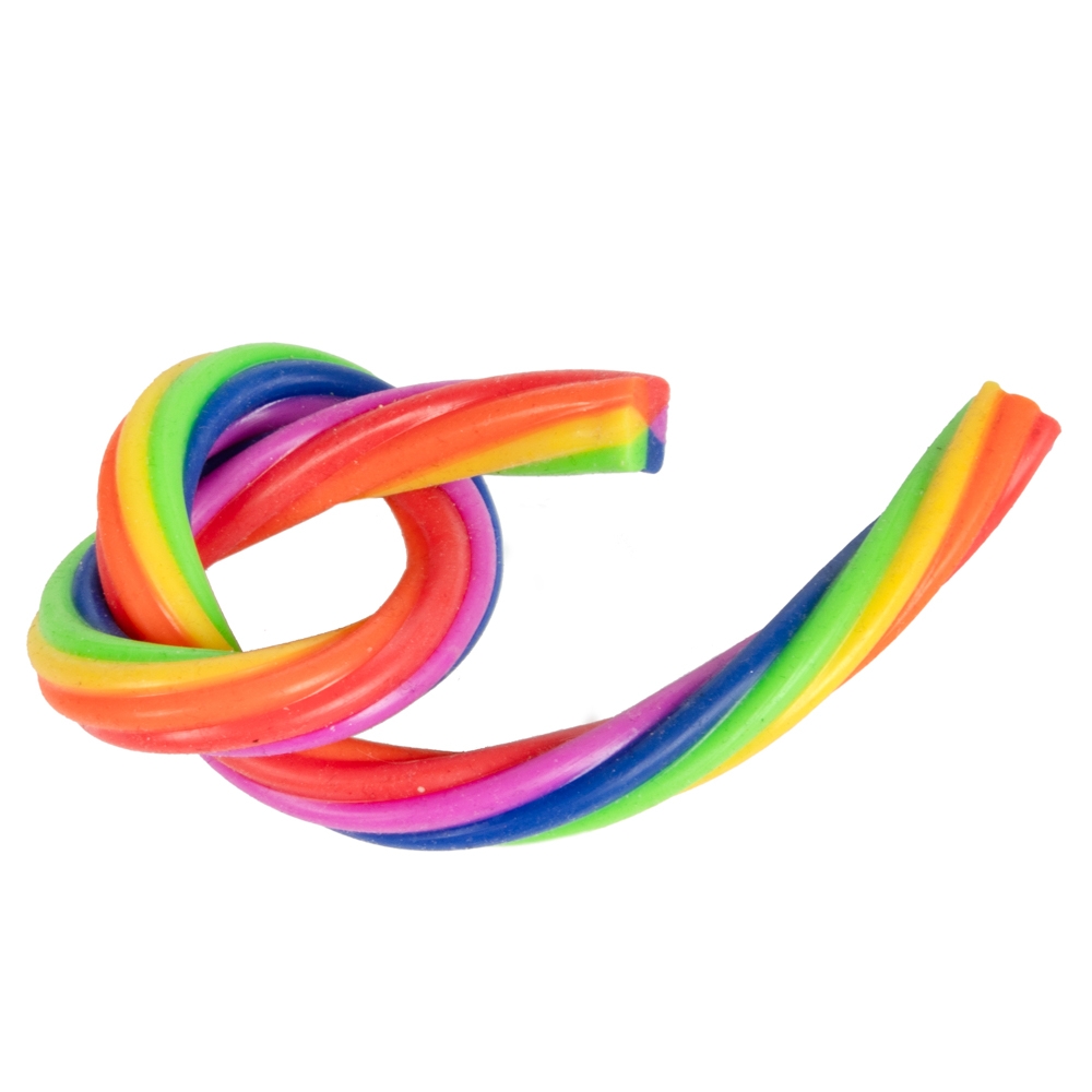 Corzi elastice curcubeu, super stretchy, 2 buc/set - Toi-Toys - imagine 4