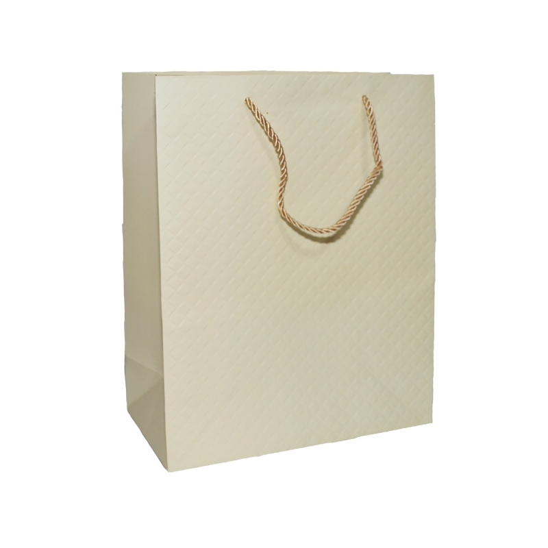 Punga cadou unicolora premium 26x32x12 cm - imagine 6