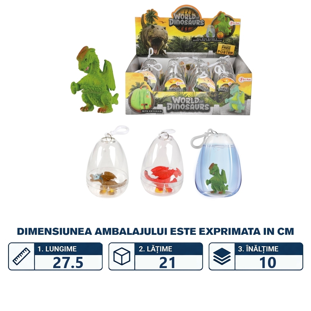 Breloc ou cu dinozaur - Toi-Toys - imagine 2
