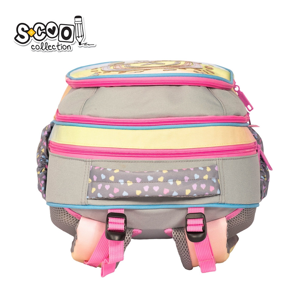 Ghiozdan anatomic, 38x39x19.5 cm, HAPPINESS - S-COOL - imagine 5