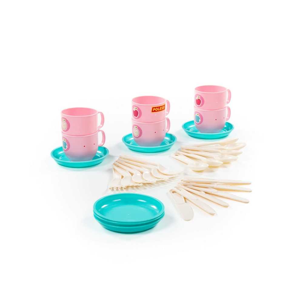 Cescute si tacamuri, Jiffy, 30 piese/set, Polesie - imagine 3