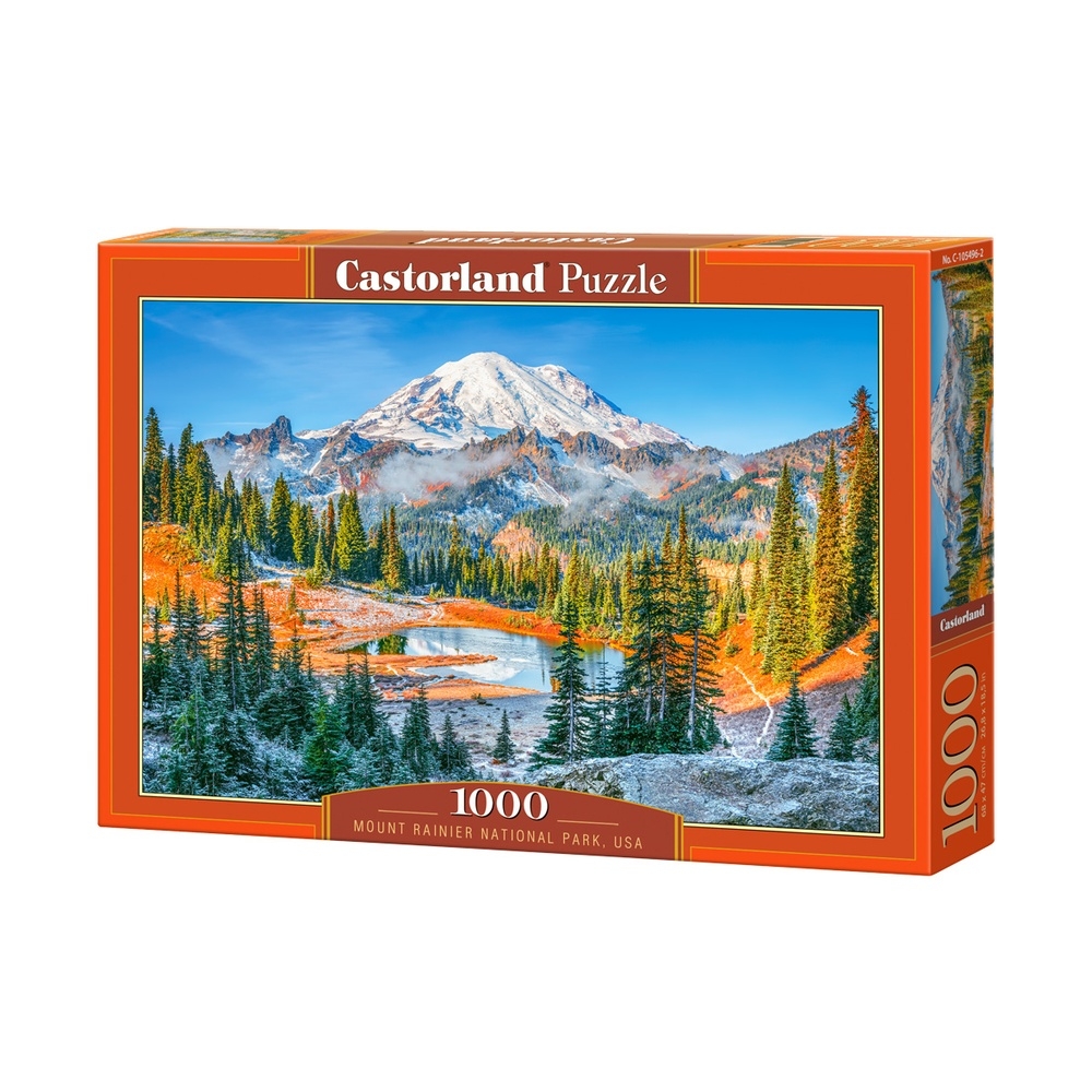 Puzzle 1000 piese, Parcul National Mount Rainier - Castorland