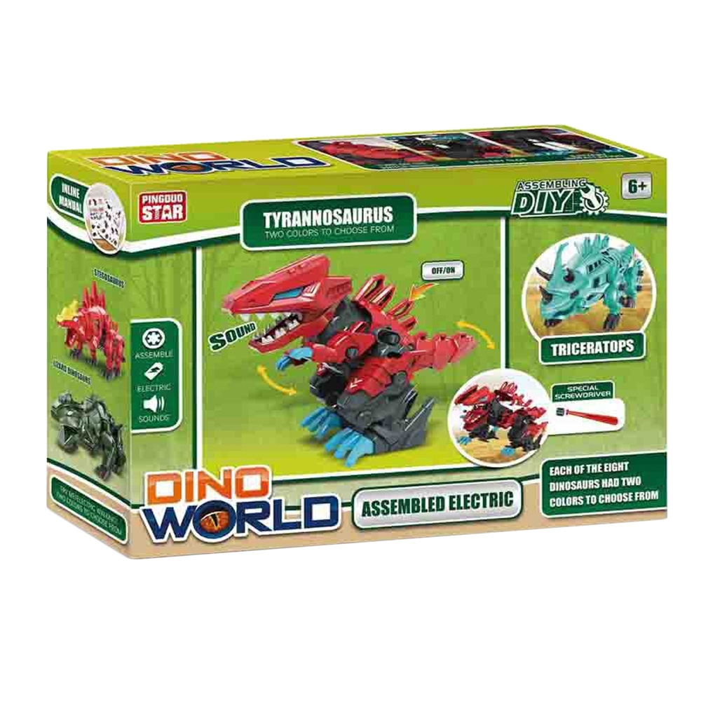 Cuburi constructii Robozaur, cu baterii - TANYSTROPHEUS - imagine 3
