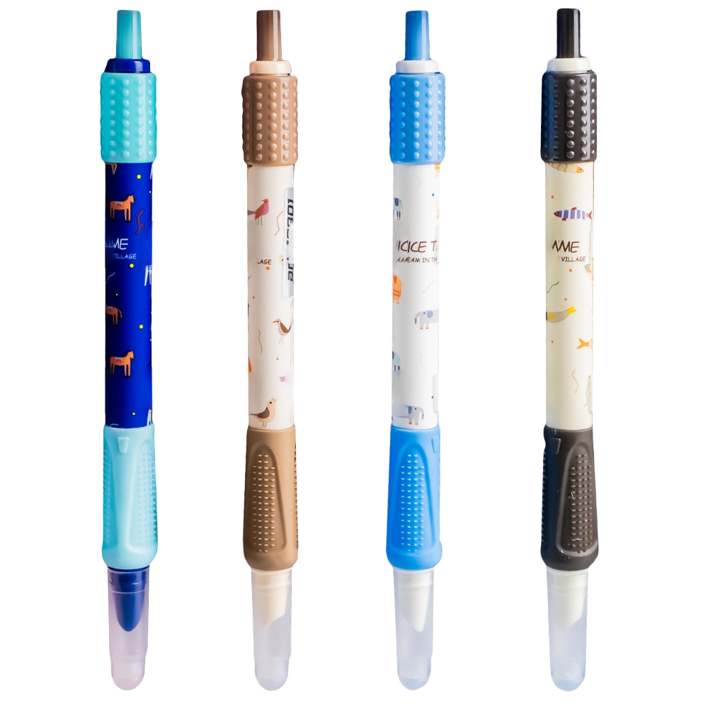 Stilou din plastic, cu mecanism, cerneala termosensibila - NEBO