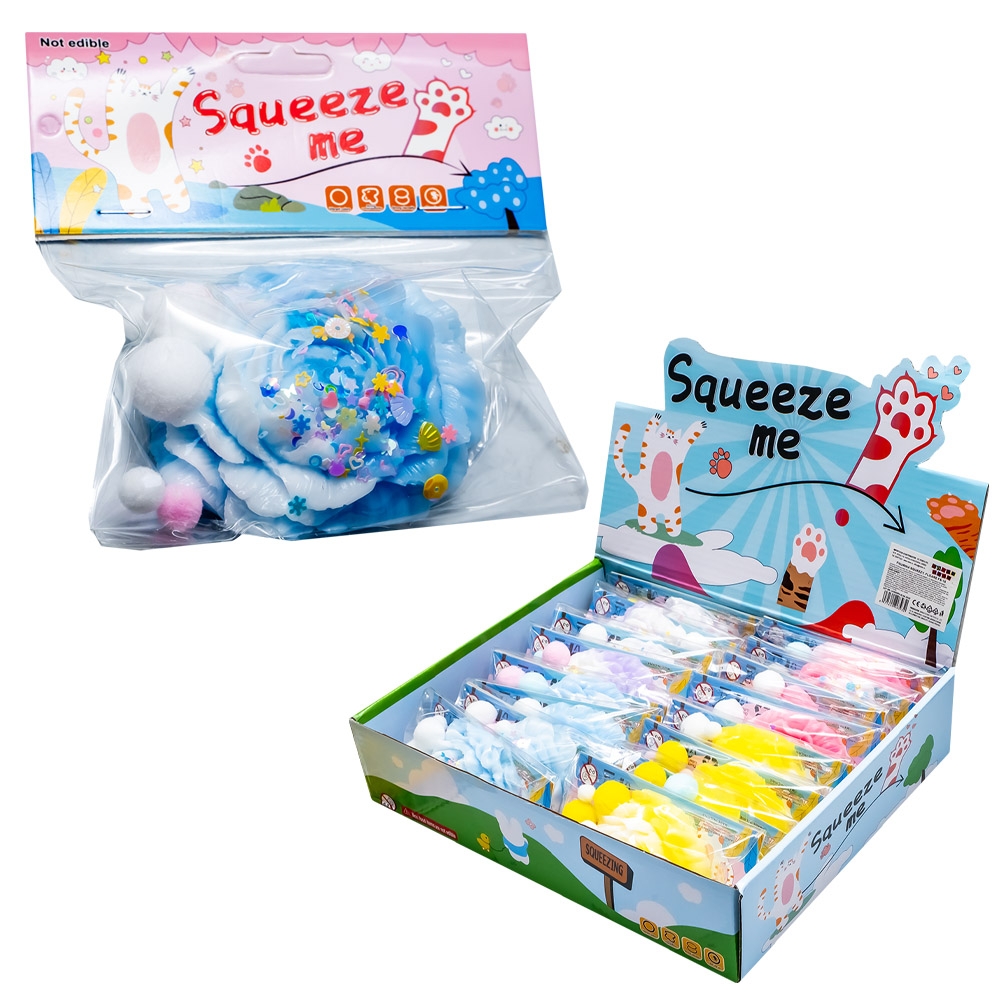 Figurina Squeezy, Floare, 58g