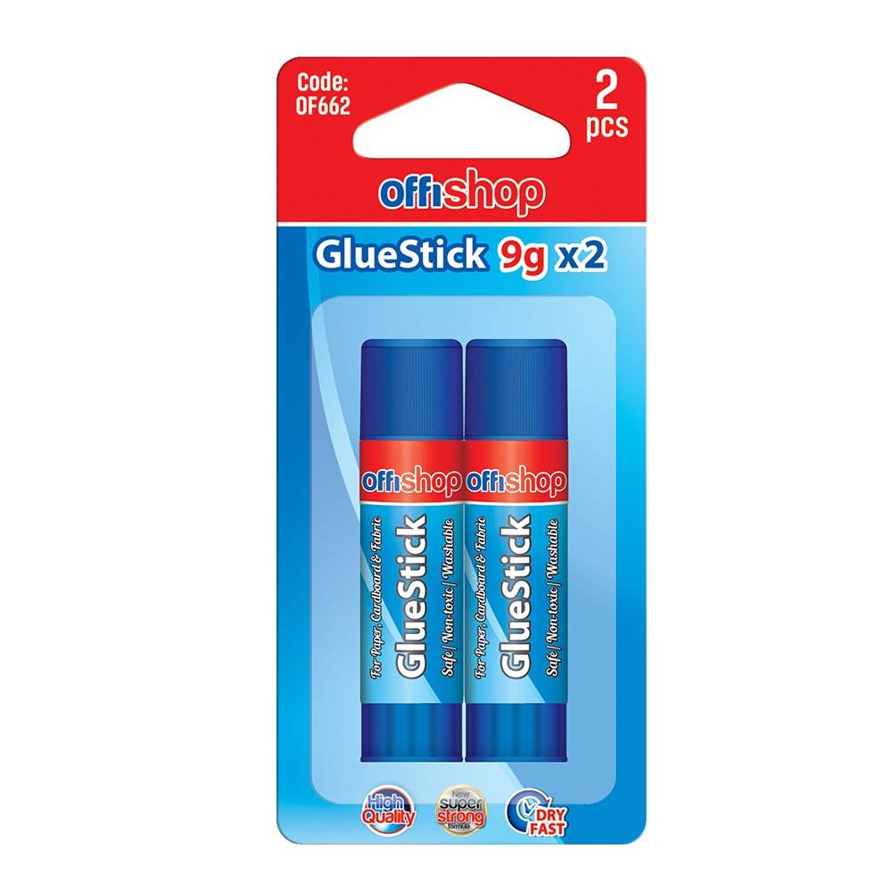 Lipici solid, PVP, 9g, 2 buc/blister - OFFISHOP - imagine 2