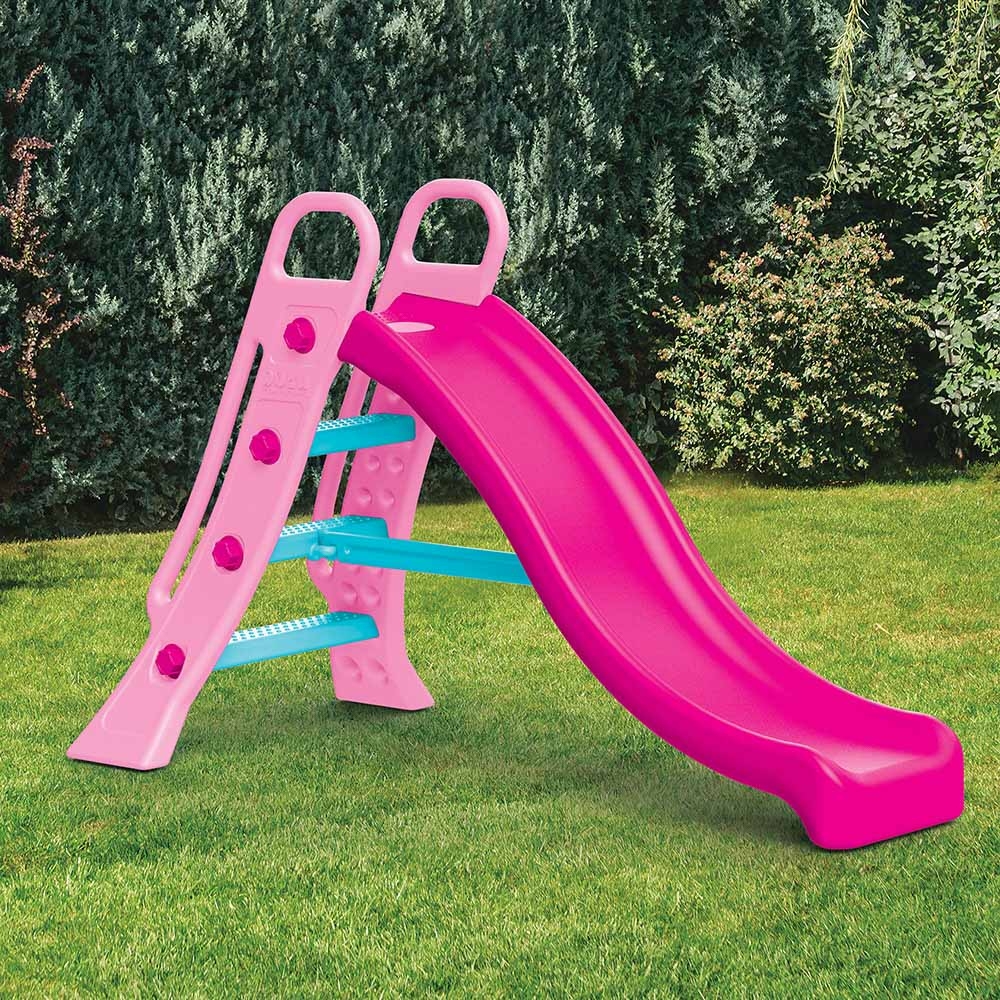 Tobogan apa, Roz-Unicorn, 165x104x77.5 cm - Dolu - imagine 4