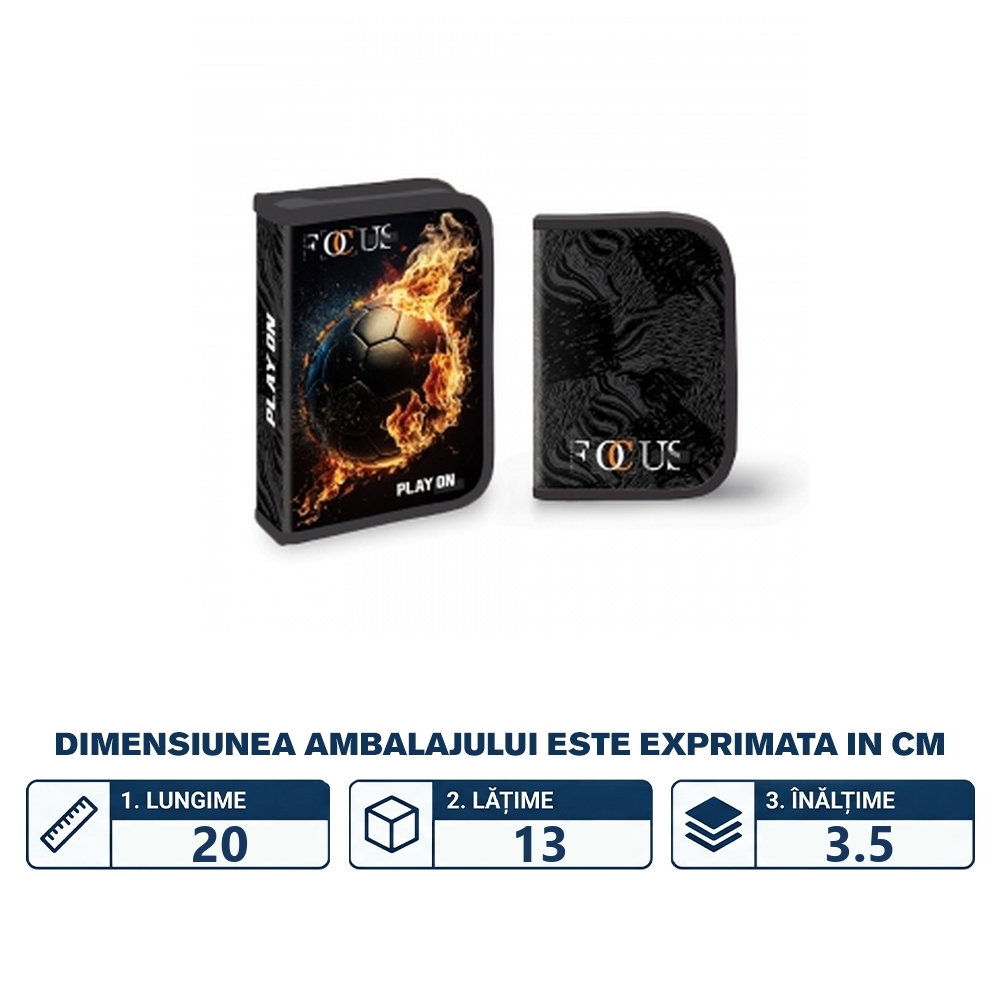 Penar Echipat, 1 Fermoar, 2 Ext., 32 Piese, Play On - S-Cool - imagine 2