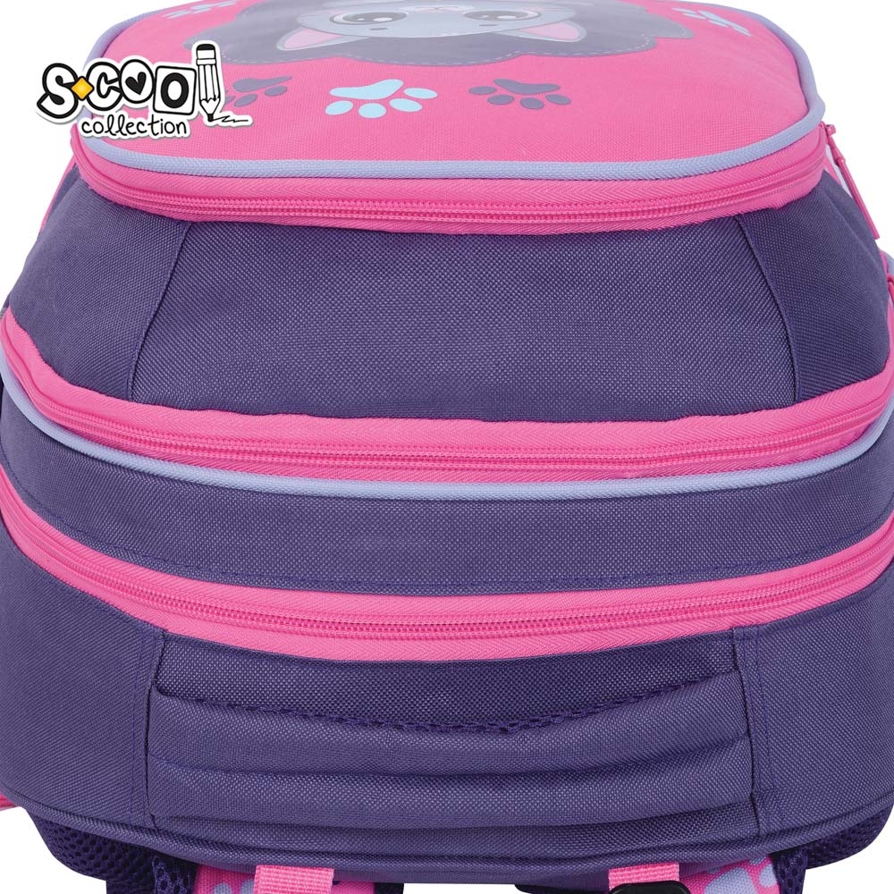 Ghiozdan anatomic, 39x33x18 cm, THINK PINK - S-COOL - imagine 7