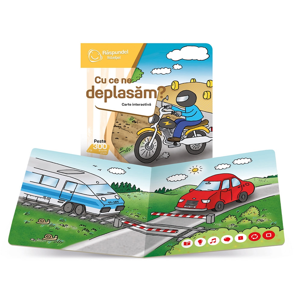Raspundel Istetel, Carte - Cu ce ne deplasam, ALBI - BLACKFIRE - imagine 3