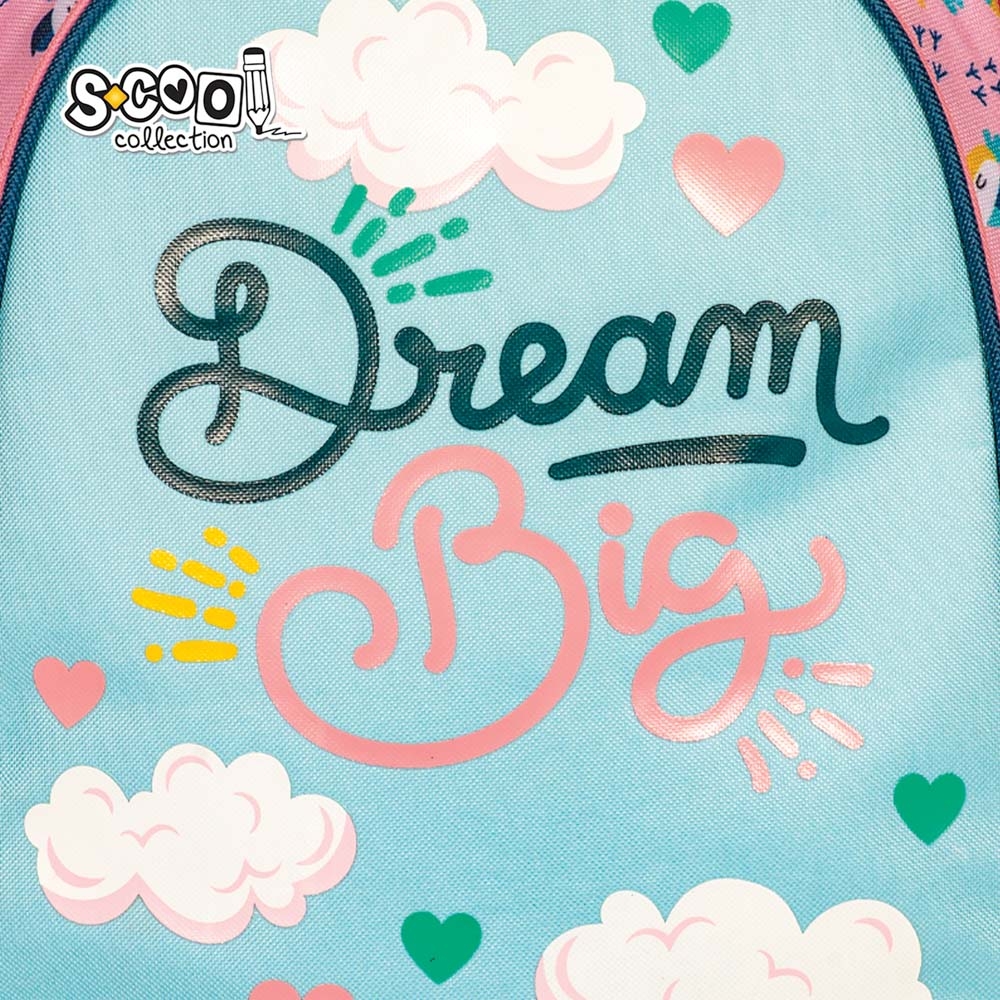 Ghiozdan anatomic, 38x39x19.5 cm, DREAM BIG - S-COOL - imagine 6
