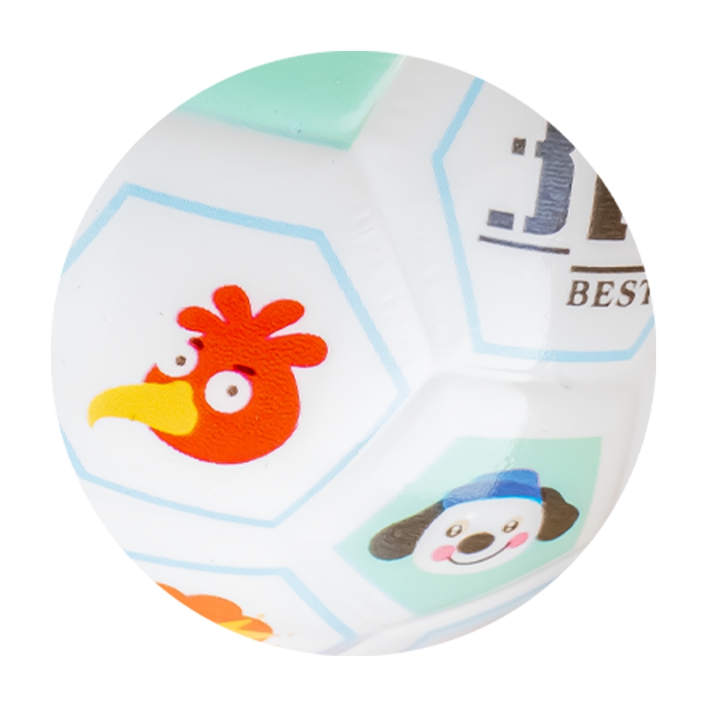 Minge din burete, saltareata, Fotbal, 10 cm - imagine 6