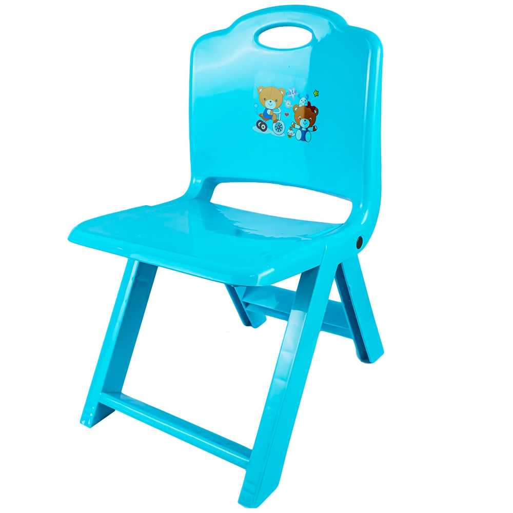 Scaunel pentru copii, din plastic, pliabil - imagine 3