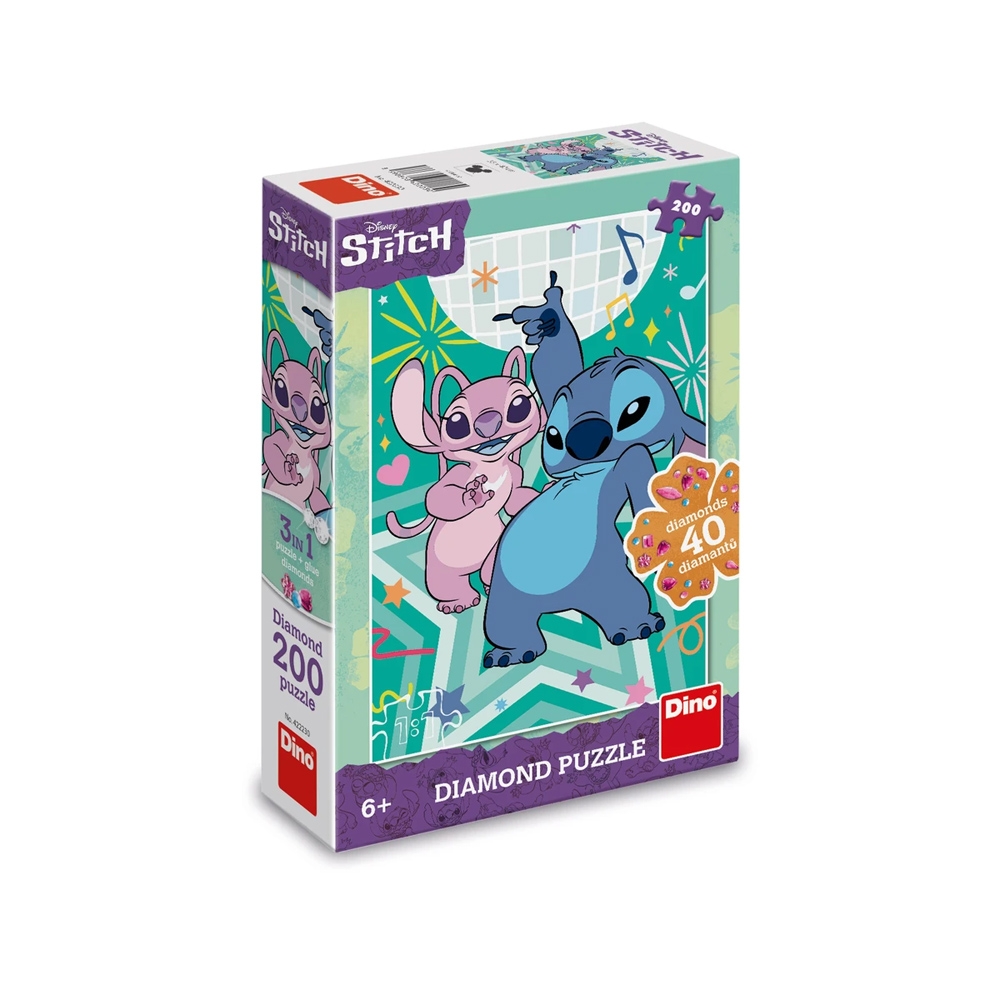 Puzzle 200 piese, Stitch - DINO TOYS - imagine 4