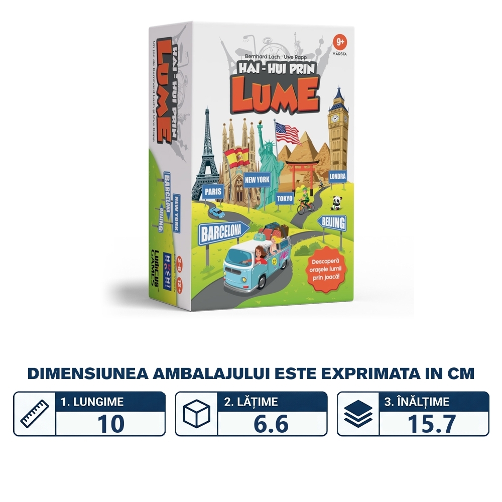 Joc educativ, Hai Hui prin lume - HUCH - imagine 2