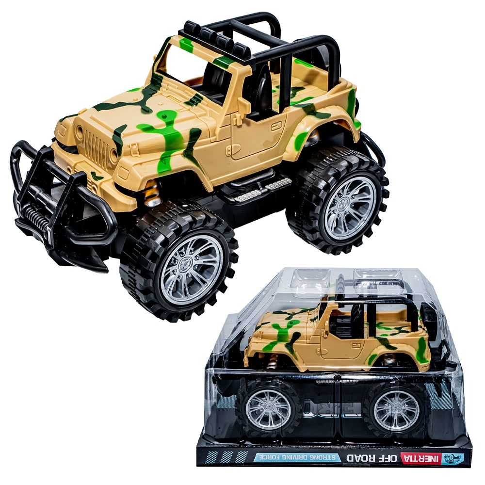 Jeep militar, cu frictiune