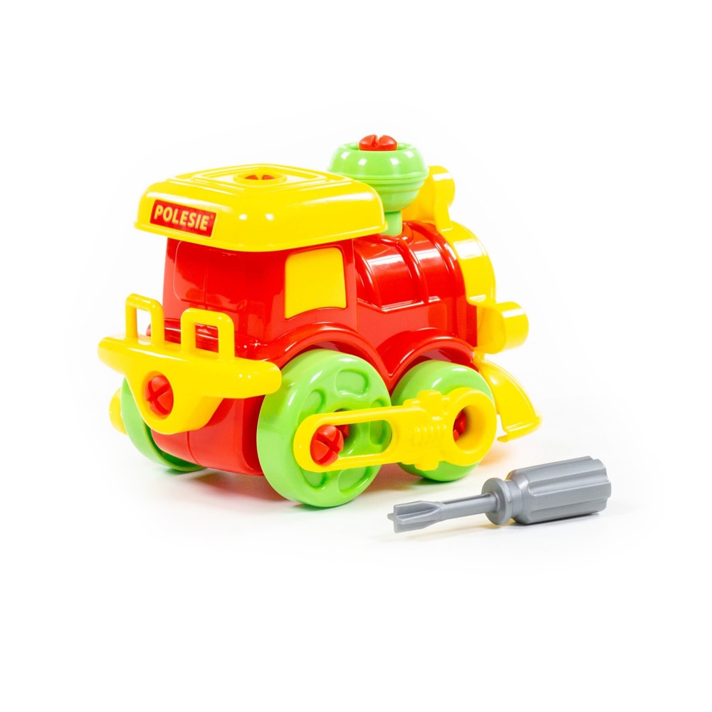 Locomotiva demontabila, 25,5x11,7x22 cm, Polesie - imagine 4