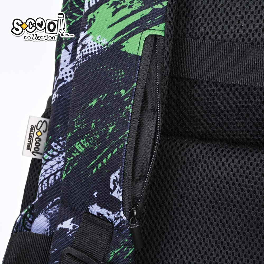 Ghiozdan ergonomic, 40x29x14 cm, UNSTOPPABLE - S-COOL - imagine 8