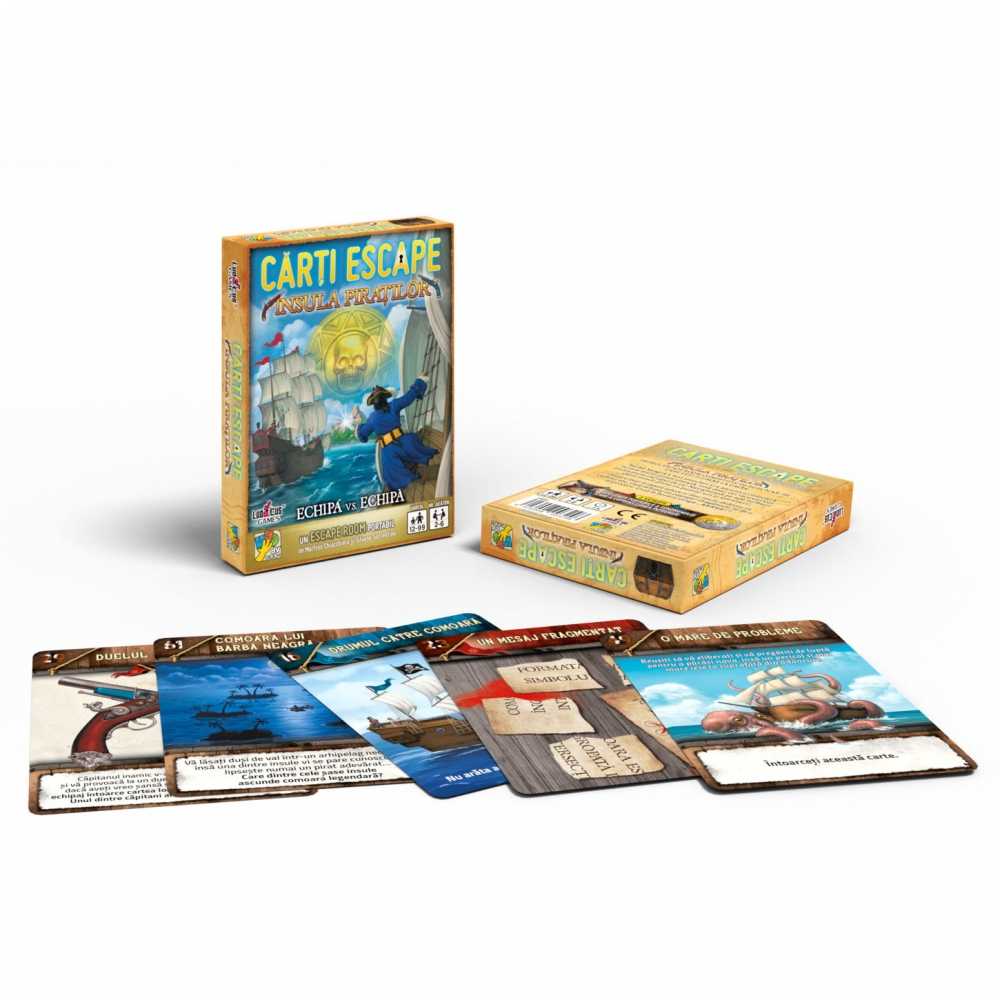 Carti Escape - Insula Piratilor, ISBN: 978-606-94986-9-9 - imagine 2