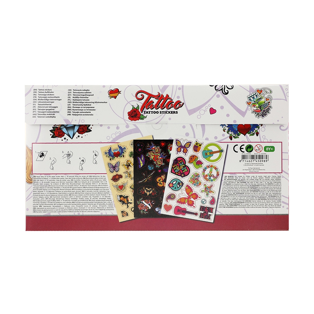 Set tatuaje, color + fosforescente - Toi-Toys - imagine 5
