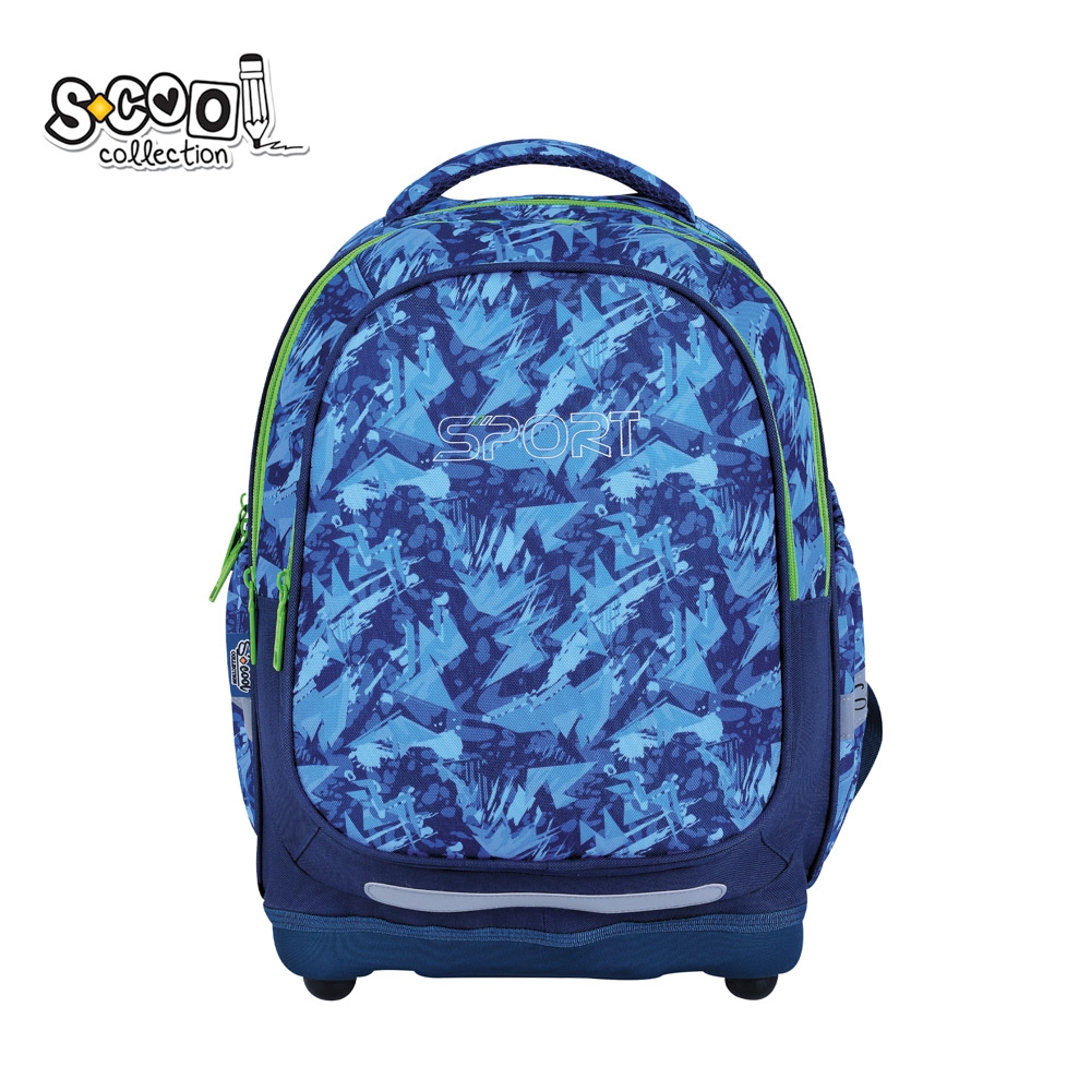Ghiozdan anatomic, 39x33x18 cm, SPORT - S-COOL