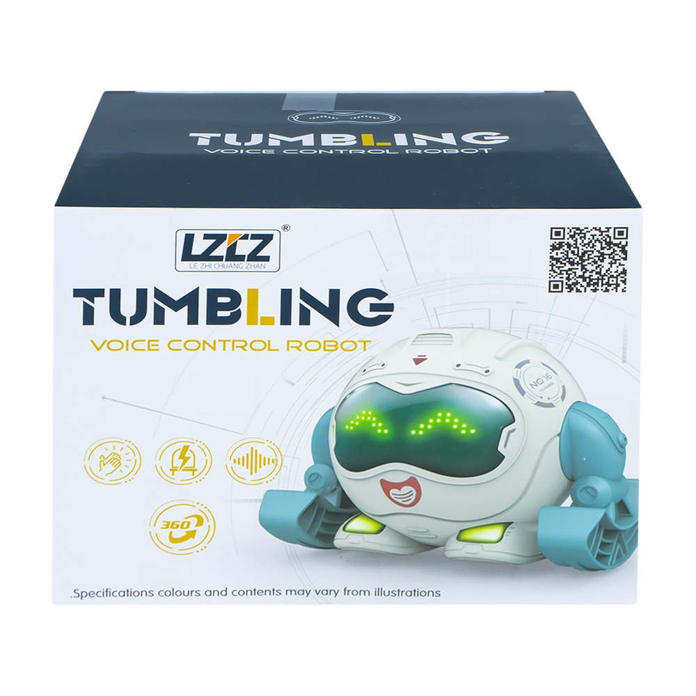 Robot interactiv cu baterii - imagine 4