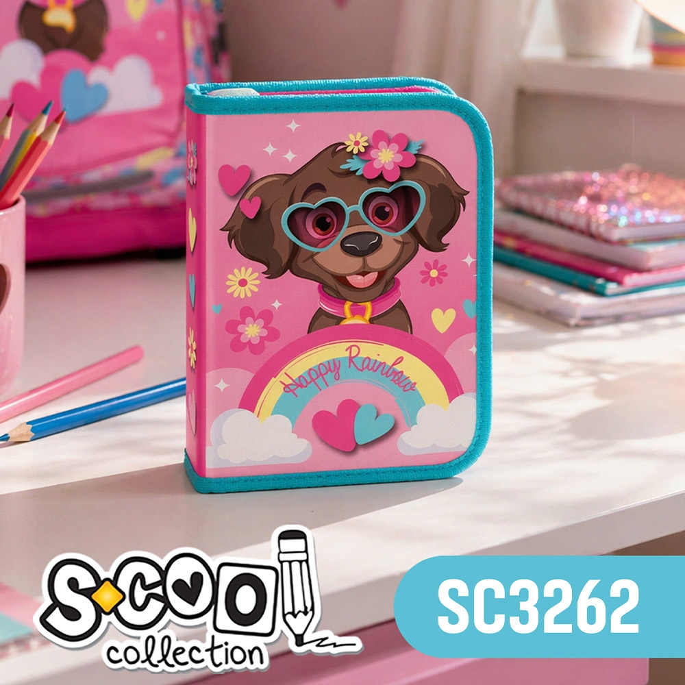 Penar echipat, 1 fermoar, 2 extensii, 32 piese - S-COOL - imagine 5