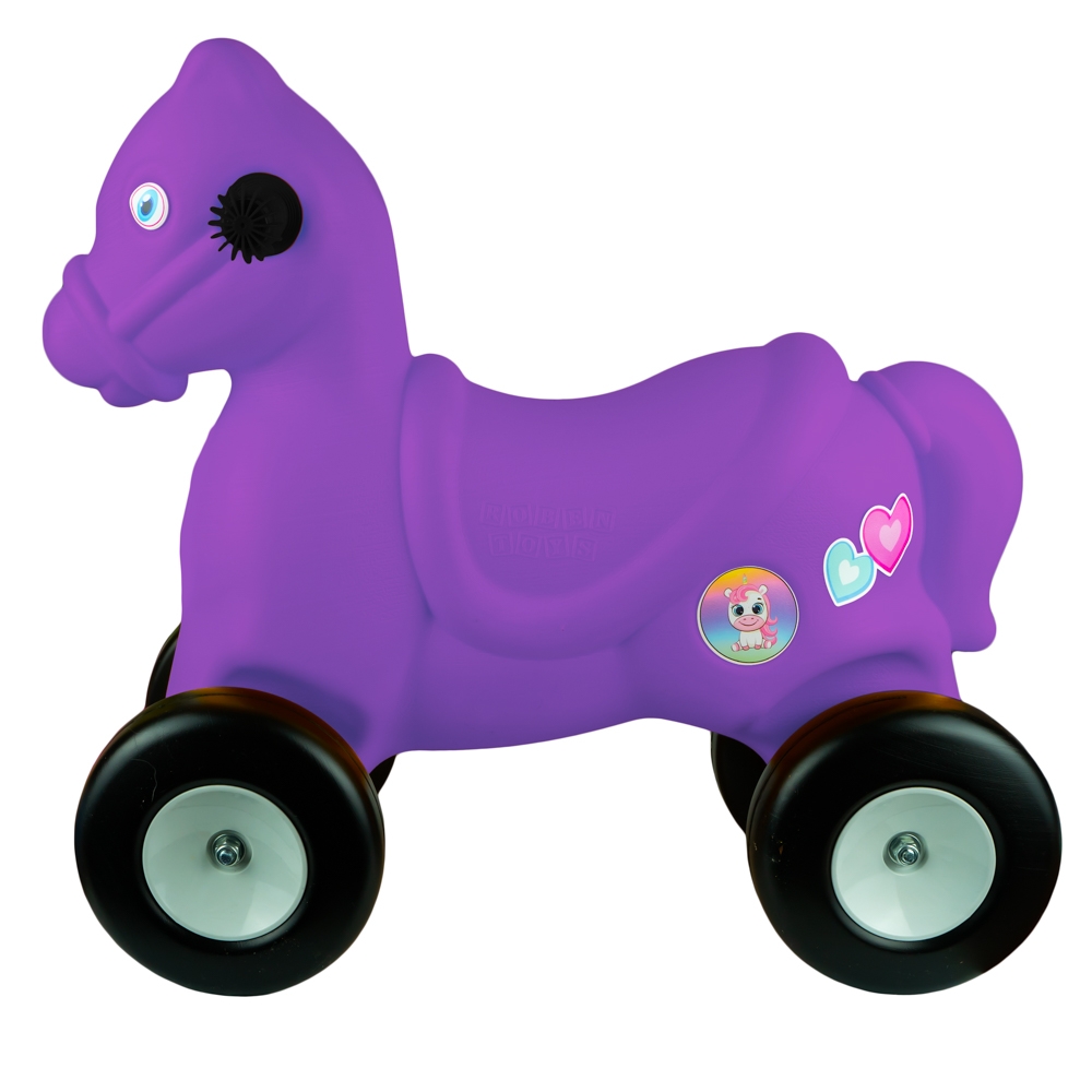 Calut cu roti, mov - ROBENTOYS - imagine 4