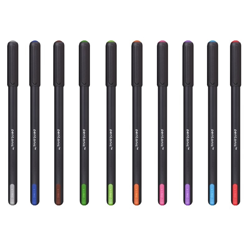 Pix Pentonic, corp negru, mina maro, 1 mm - LINC
