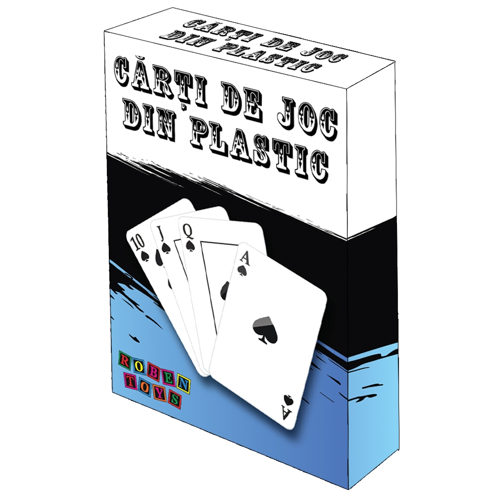 Carti de joc, din plastic - ROBENTOYS - imagine 3